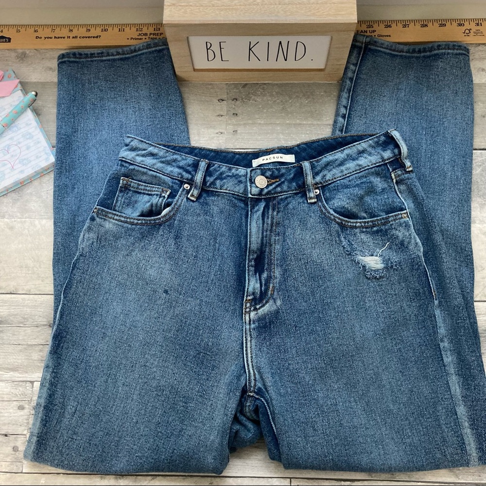 Pacsun Women's High Waist Mom Jeans Size 28